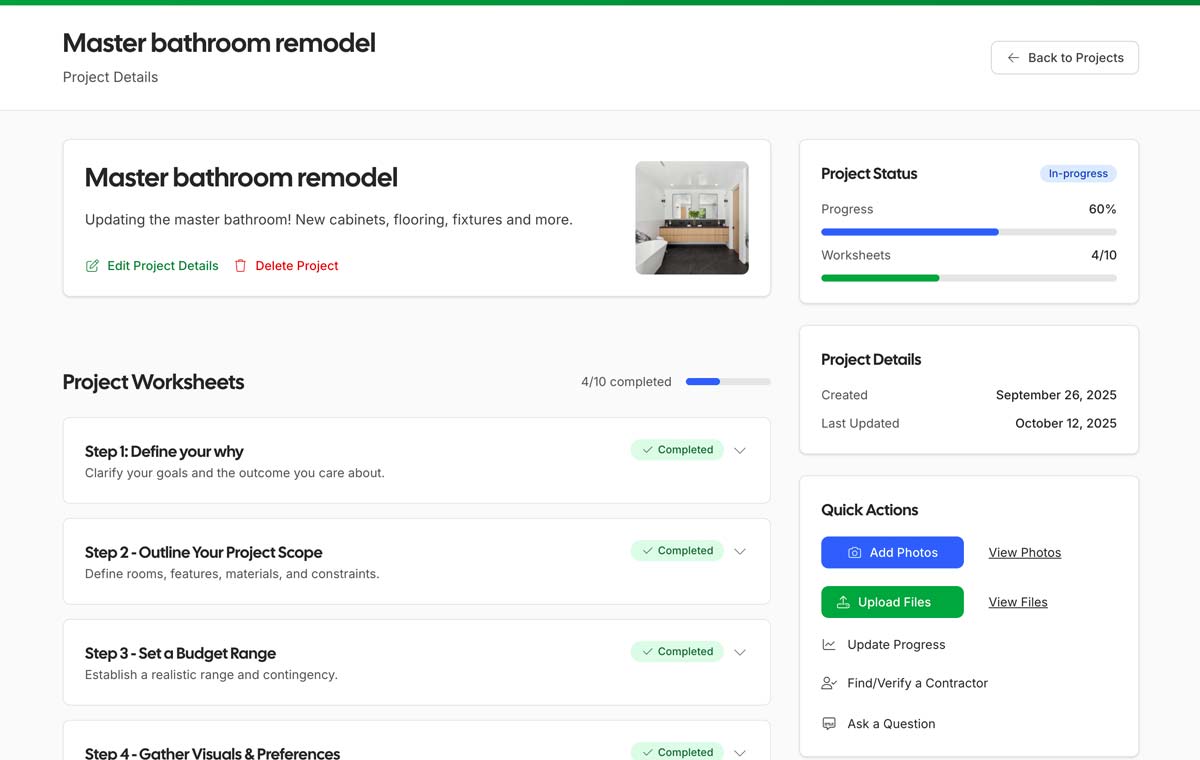 WeSpeak Project Manager
